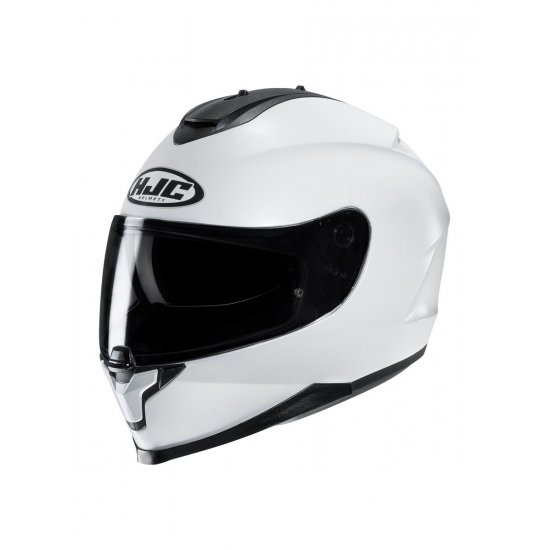HJC C70N Blank Motorcycle Helmet at JTS Biker Clothing